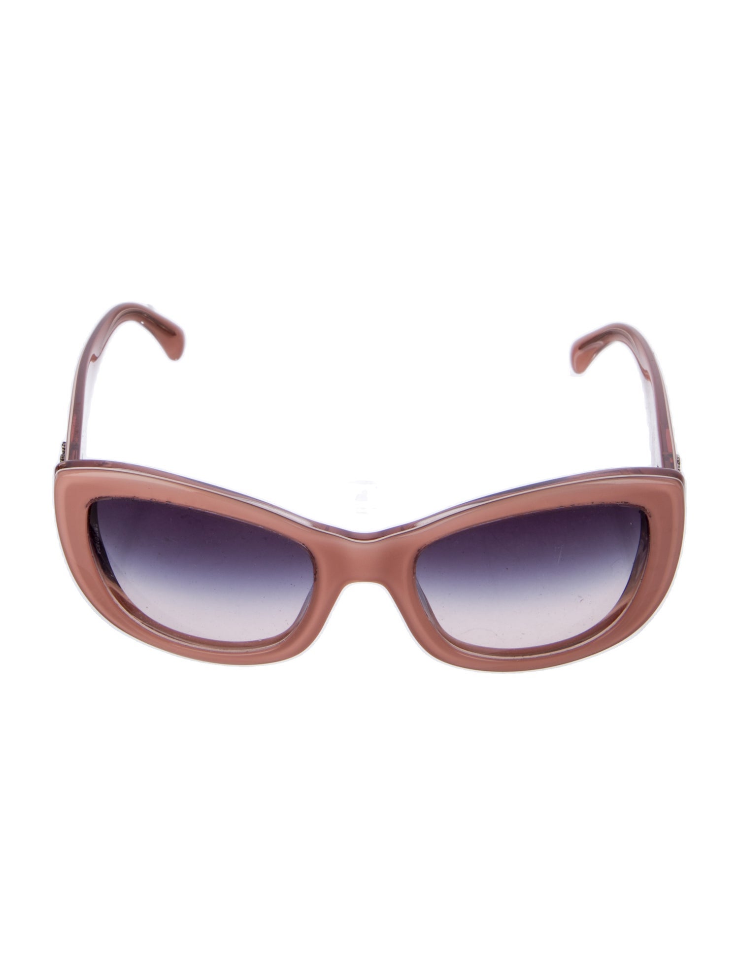 Chanel Interlocking CC Logo Cat-Eye Sunglasses