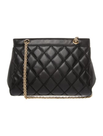 Chanel Quilted Double Stitch Tote