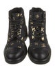 Chanel 2022 Interlocking CC Logo Combat Boots