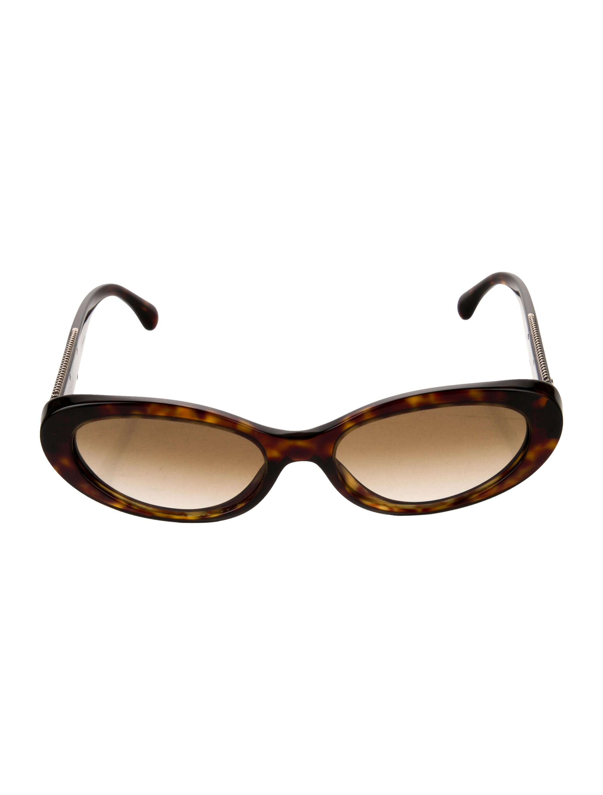 Chanel Interlocking CC Logo Round Sunglasses w/ Tags