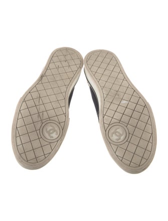 Chanel Canvas Colorblock Pattern Sneakers