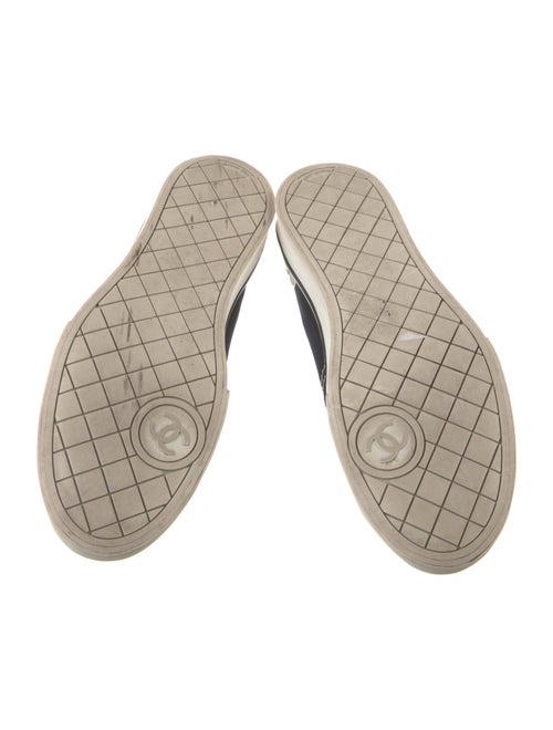 Chanel Canvas Colorblock Pattern Sneakers