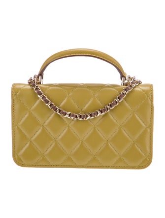 Chanel Top Handle Phone Holder w/ Chain