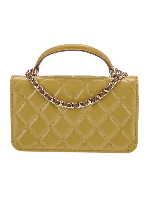 Chanel Top Handle Phone Holder w/ Chain