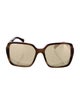 Chanel Interlocking CC Logo Square Sunglasses
