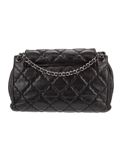 Chanel Large Double Stitch Hamptons CC Accordion Flap Bag