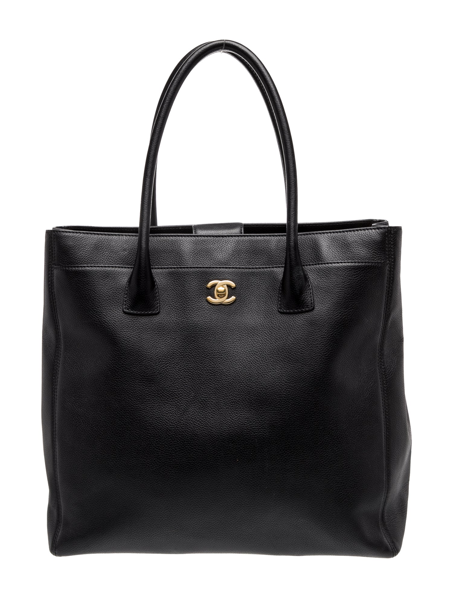 Chanel Tall Executive Cerf Tote Bag