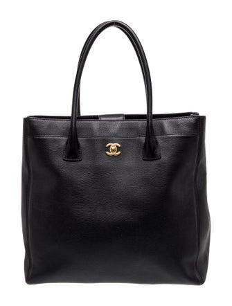 Chanel Tall Executive Cerf Tote Bag