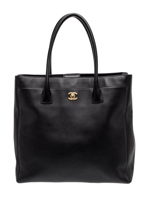 Chanel Tall Executive Cerf Tote Bag