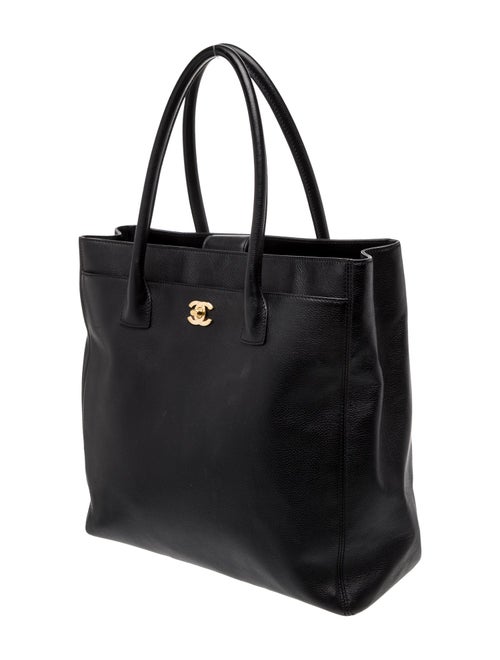 Chanel Tall Executive Cerf Tote Bag
