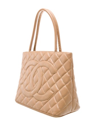 Chanel Caviar Medallion Tote