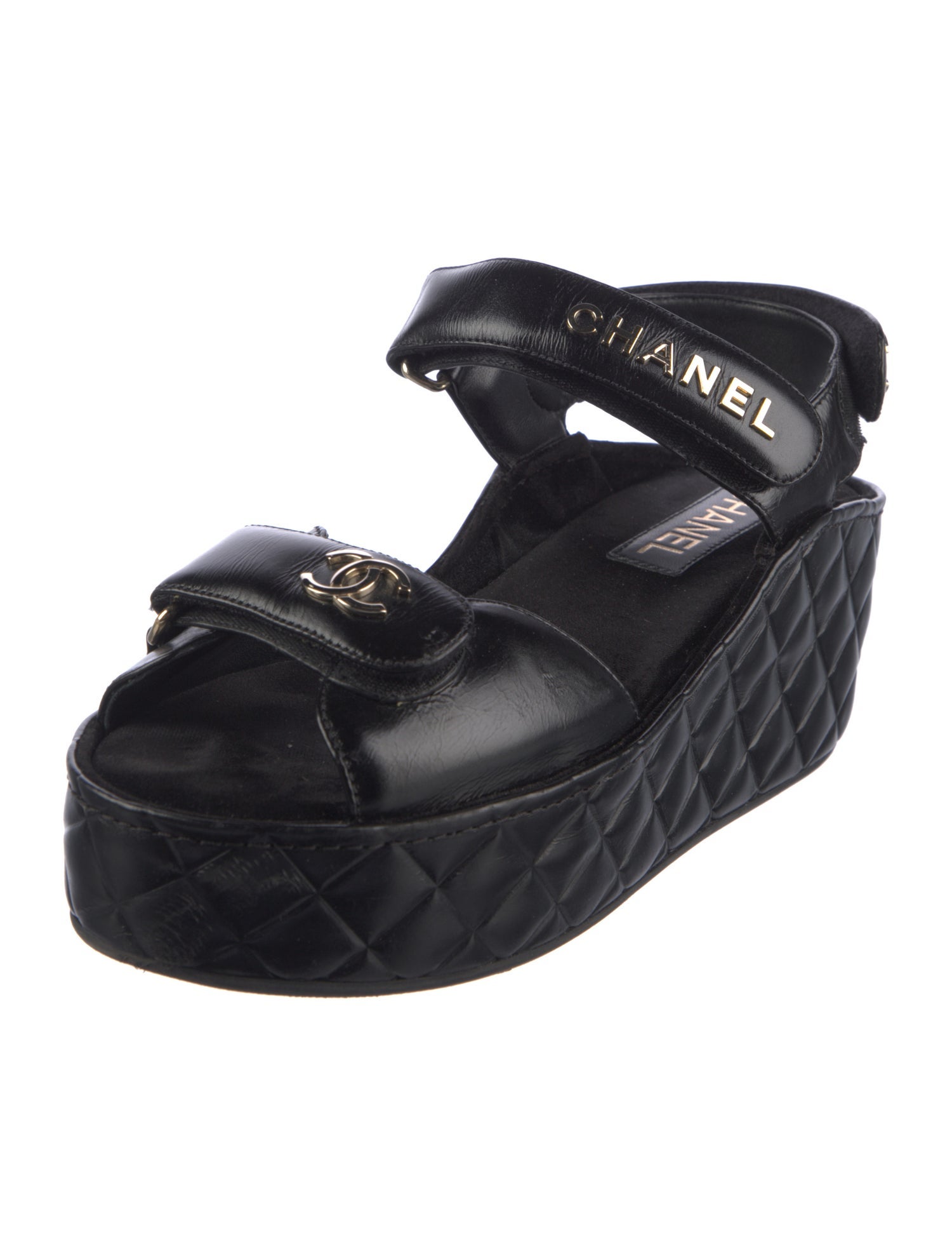Chanel 2021 Interlocking CC Logo Espadrilles
