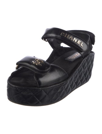 Chanel 2021 Interlocking CC Logo Espadrilles