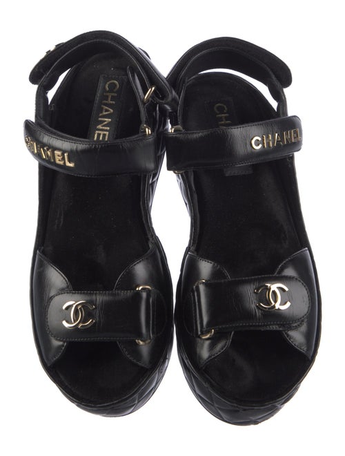 Chanel 2021 Interlocking CC Logo Espadrilles