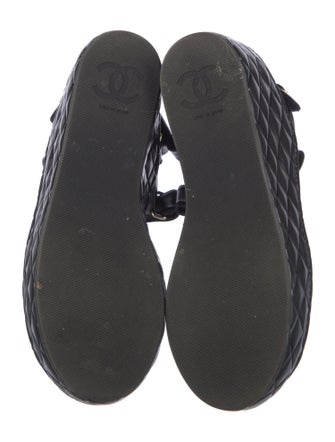 Chanel 2021 Interlocking CC Logo Espadrilles