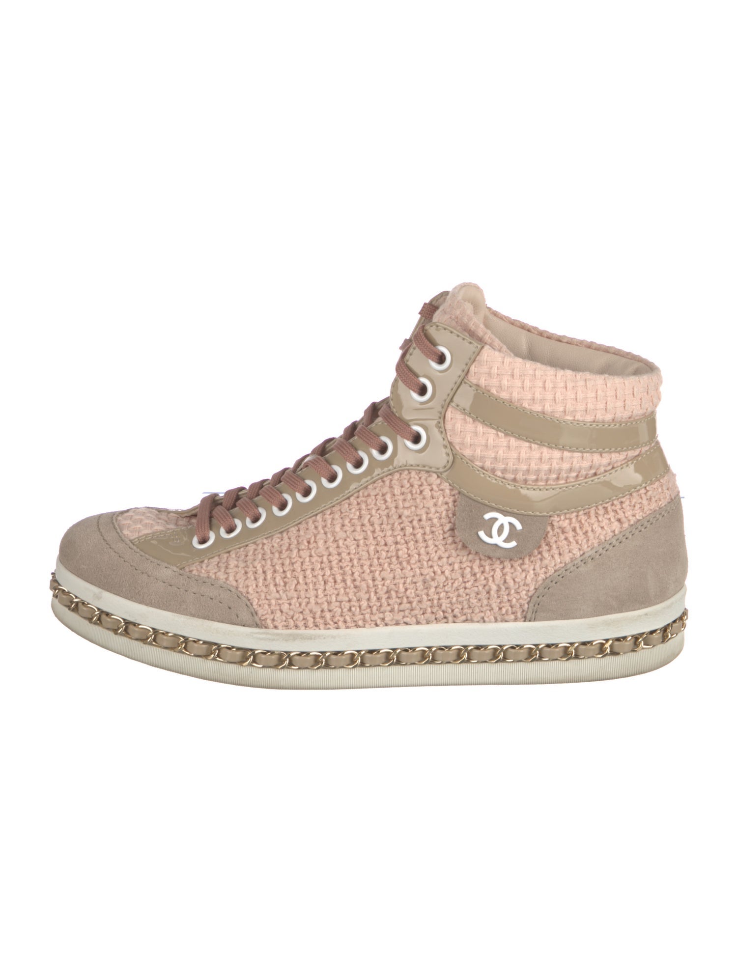 Chanel 2020 Interlocking CC Logo Espadrille Sneakers