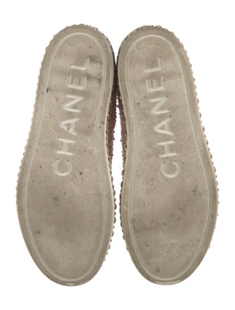 Chanel 2020 Interlocking CC Logo Espadrille Sneakers