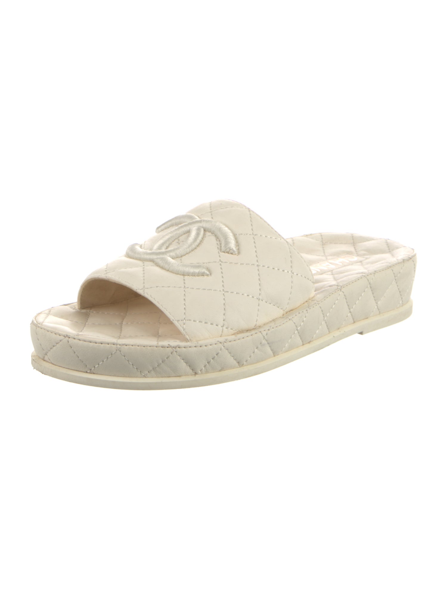 Chanel 2021 Interlocking CC Logo Espadrilles