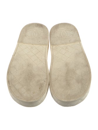 Chanel 2021 Interlocking CC Logo Espadrilles