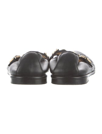 Chanel 2024 Interlocking CC Logo Mary Jane Flats