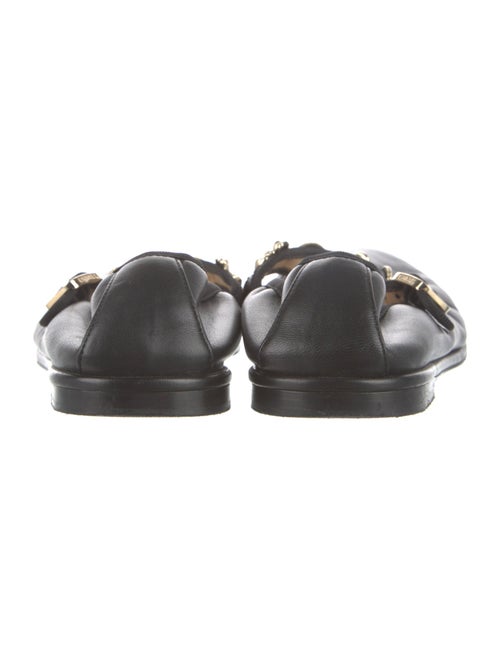 Chanel 2024 Interlocking CC Logo Mary Jane Flats