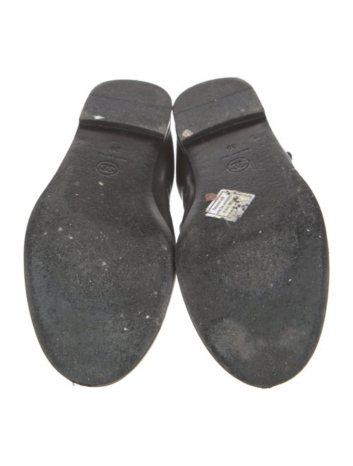 Chanel 2024 Interlocking CC Logo Mary Jane Flats