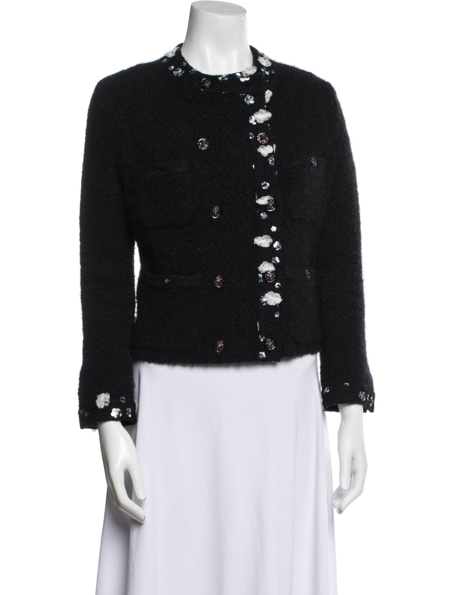 Chanel 2022 Cashmere Evening Jacket