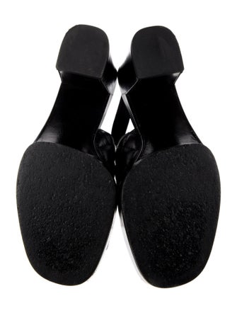 Chanel 2024 Interlocking CC Logo Slingback Sandals