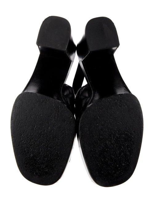 Chanel 2024 Interlocking CC Logo Slingback Sandals