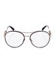 Chanel Interlocking CC Logo Round Eyeglasses