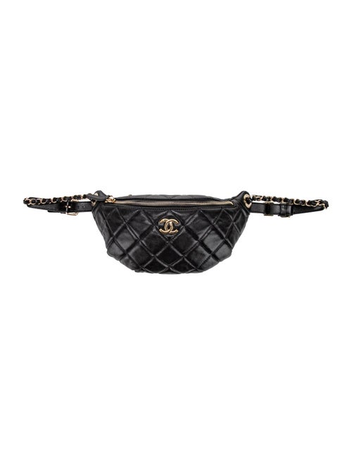 Chanel CC Quilted Waist Bag