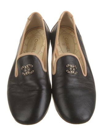 Chanel 2017 Interlocking CC Logo Loafers