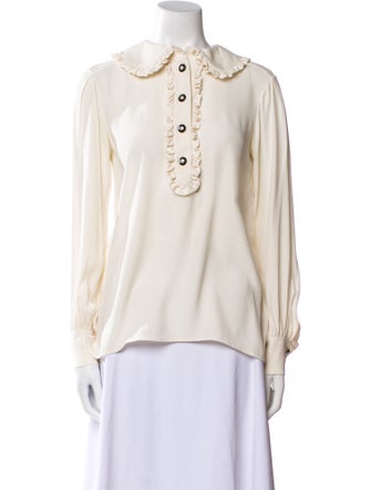 Chanel 2018 Silk Blouse