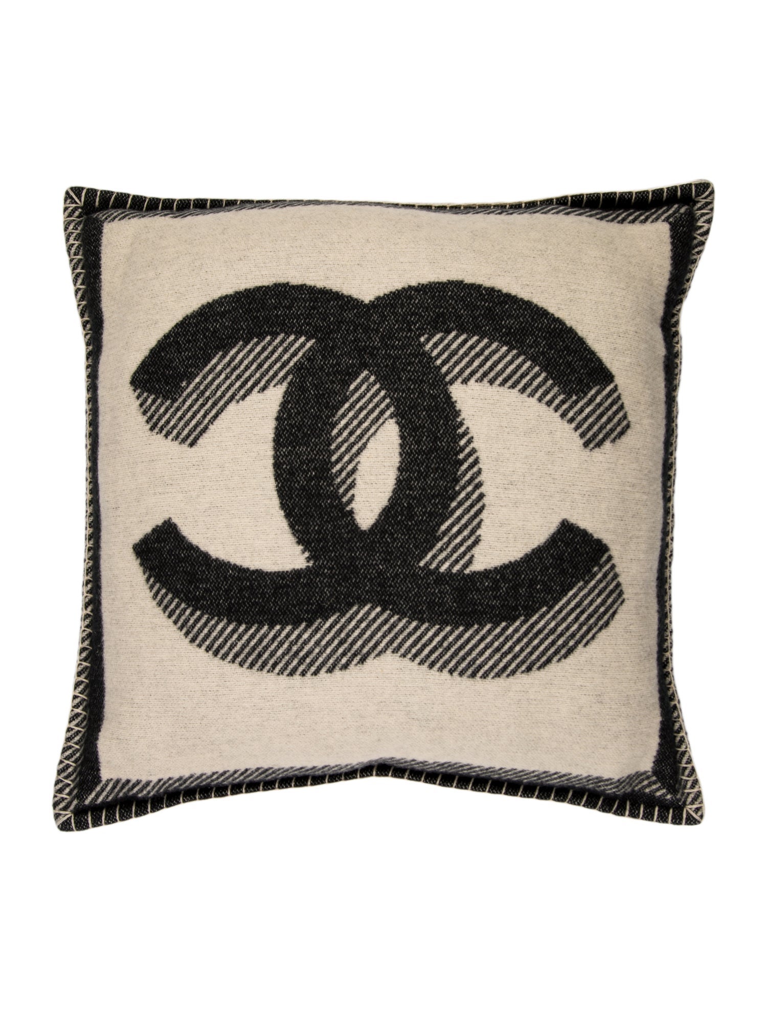 Chanel CC Throw Pillow