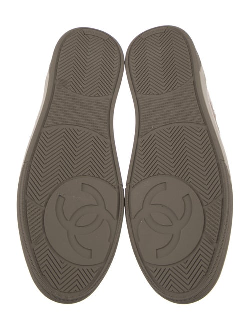 Chanel Interlocking CC Logo Wool Sneakers