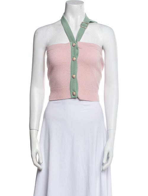 Chanel 2024 Cashmere Crop Top