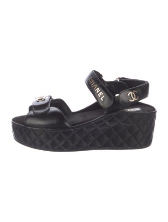 Chanel 2021 Interlocking CC Logo Espadrilles
