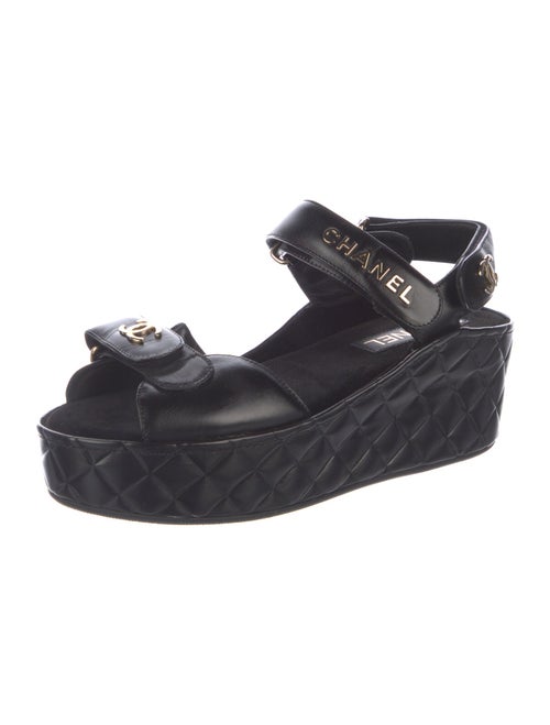 Chanel 2021 Interlocking CC Logo Espadrilles