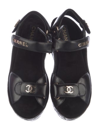 Chanel 2021 Interlocking CC Logo Espadrilles