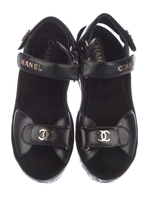 Chanel 2021 Interlocking CC Logo Espadrilles