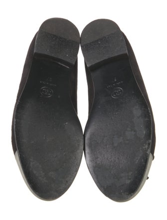 Chanel 2017 Interlocking CC Logo Ballet Flats