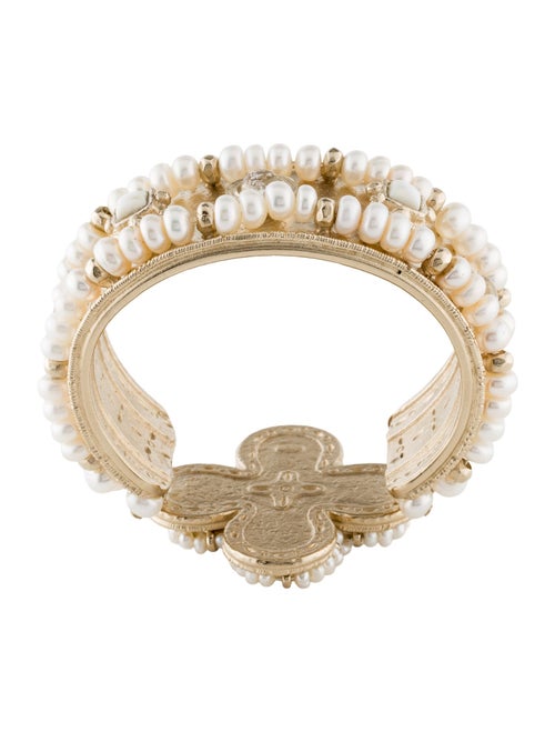 Chanel Pearl, Gripoix & Stone Paris-Rome Cuff