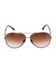 Chanel Interlocking CC Logo Aviator Sunglasses