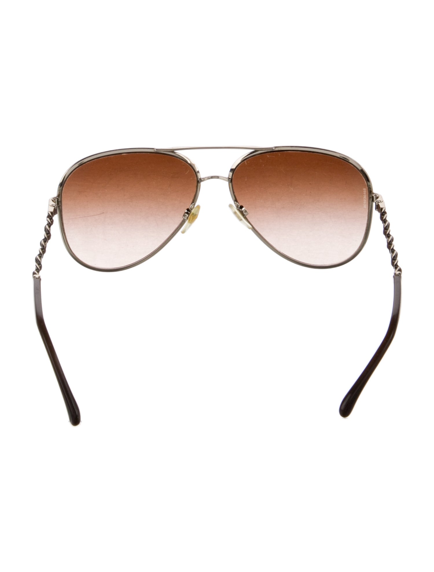 Chanel Interlocking CC Logo Aviator Sunglasses