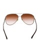 Chanel Interlocking CC Logo Aviator Sunglasses