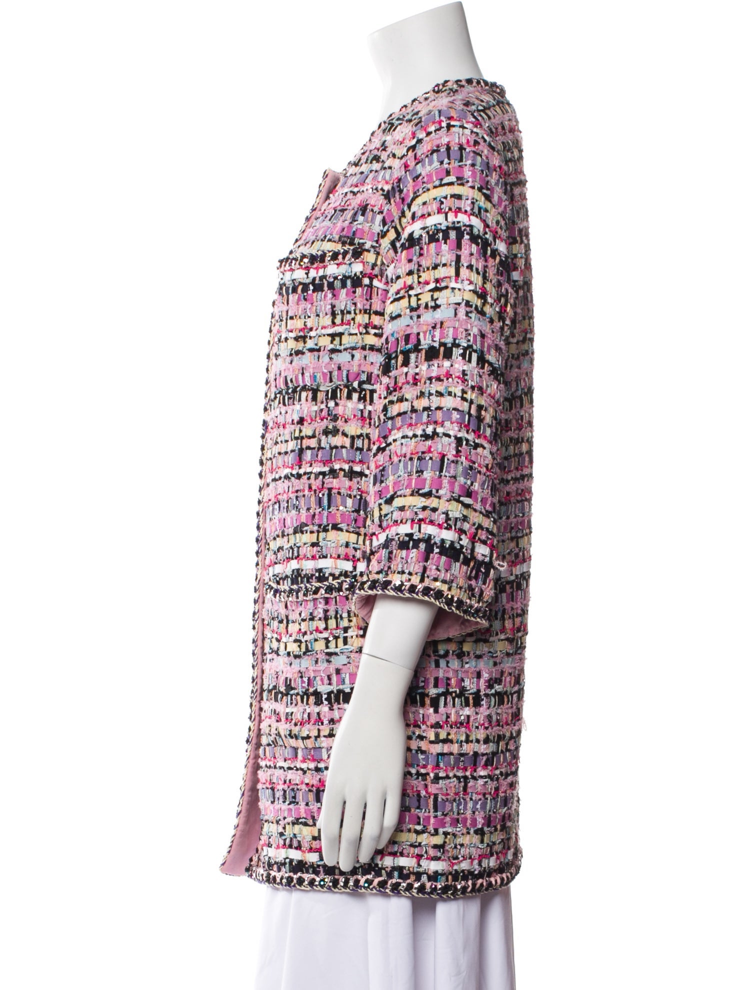 Chanel 2022 Fantasy Tweed Coat