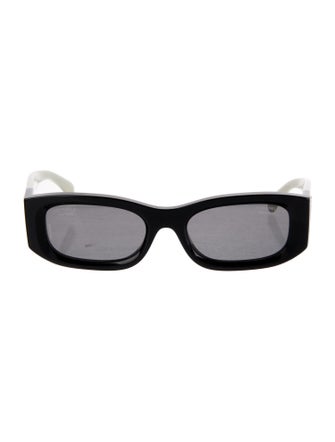 Chanel Interlocking CC Logo Square Sunglasses