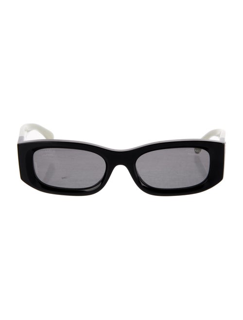 Chanel Interlocking CC Logo Square Sunglasses