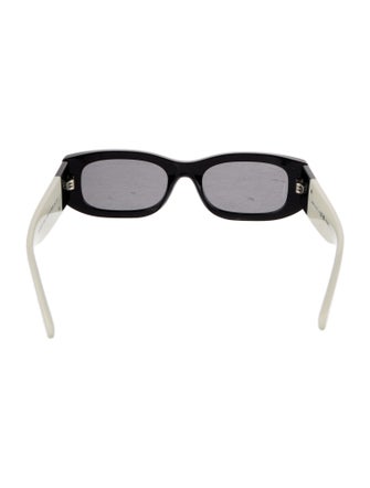 Chanel Interlocking CC Logo Square Sunglasses