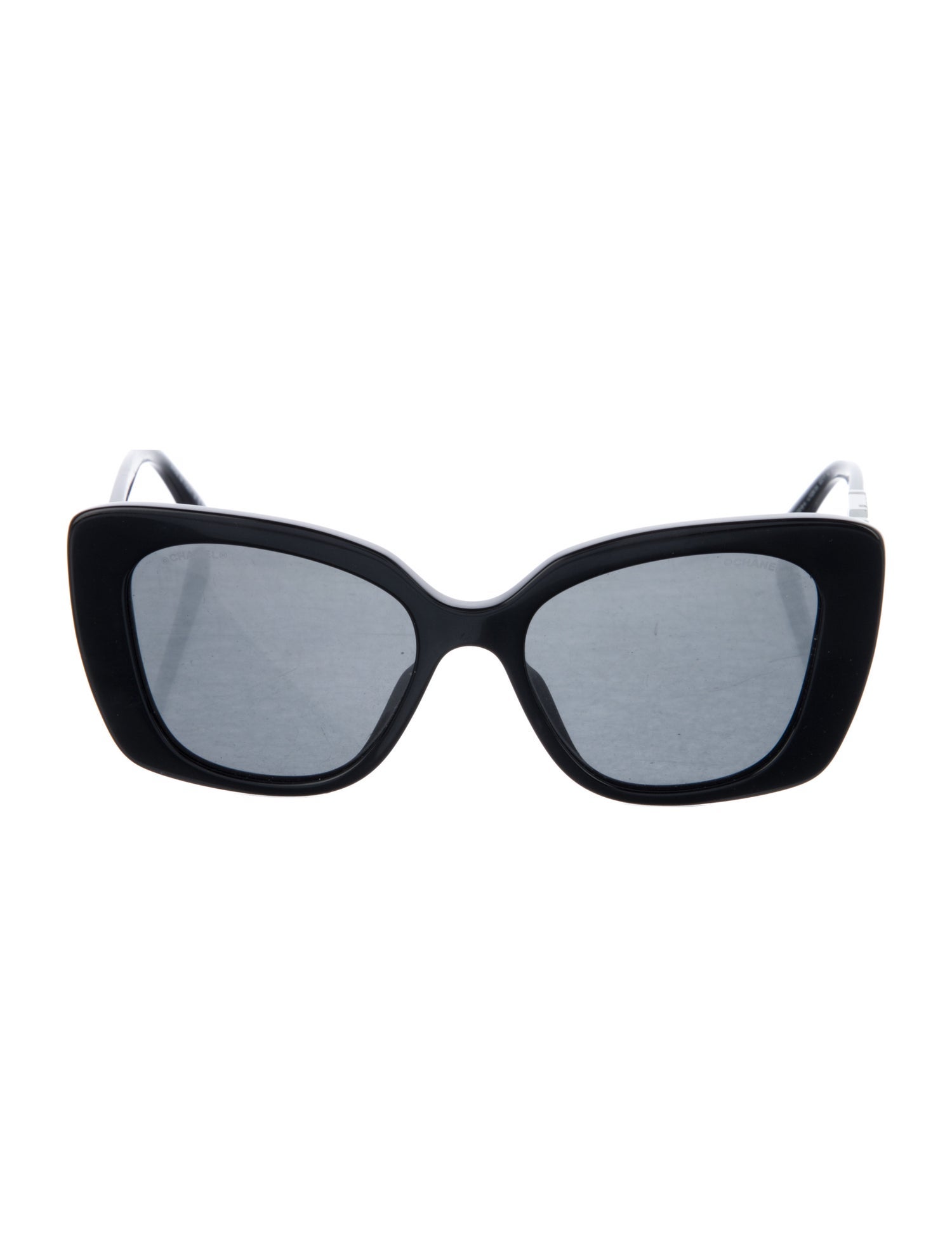 Chanel Interlocking CC Logo Oversize Sunglasses
